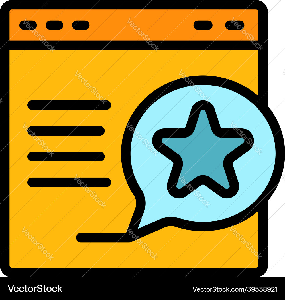 Web site export icon color outline Web site export icon color outline Vector Image