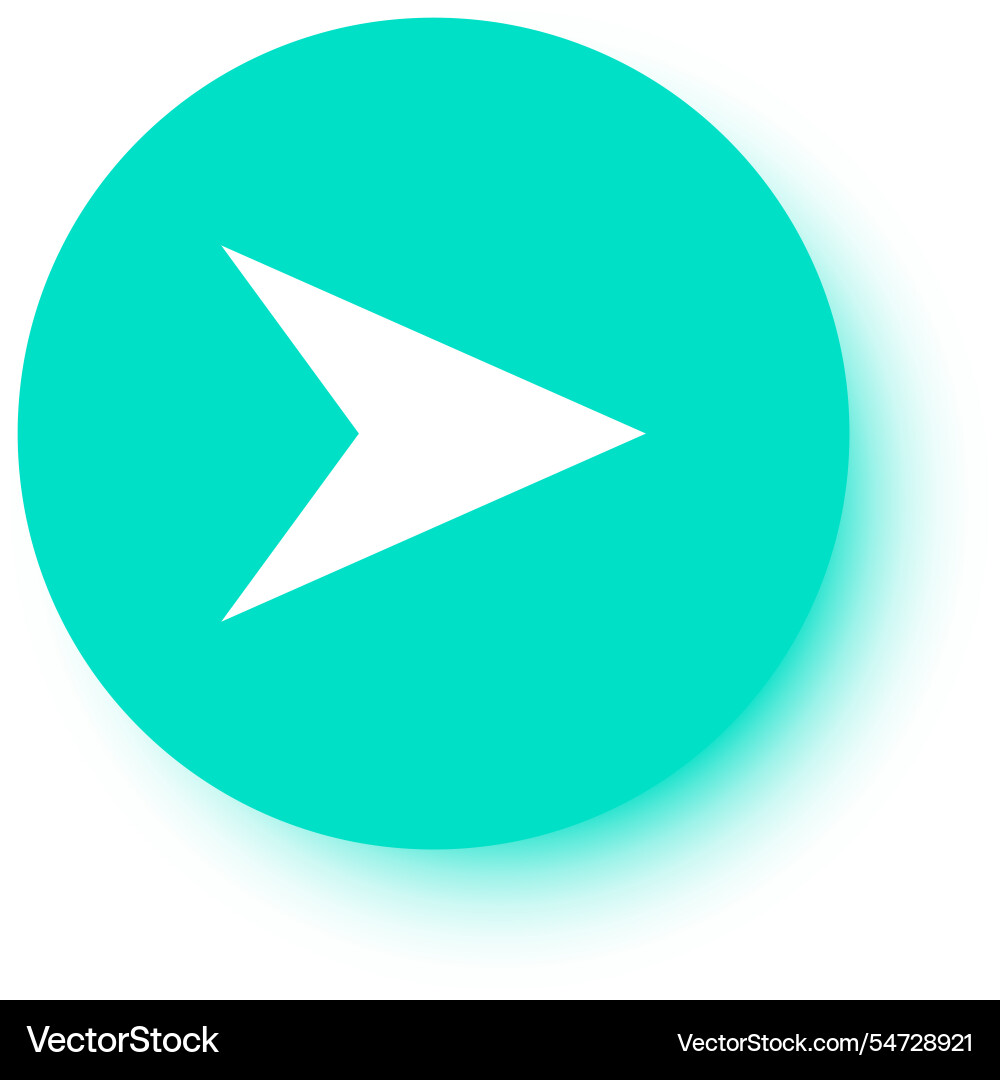 White arrow pointing right within a vibrant vector image