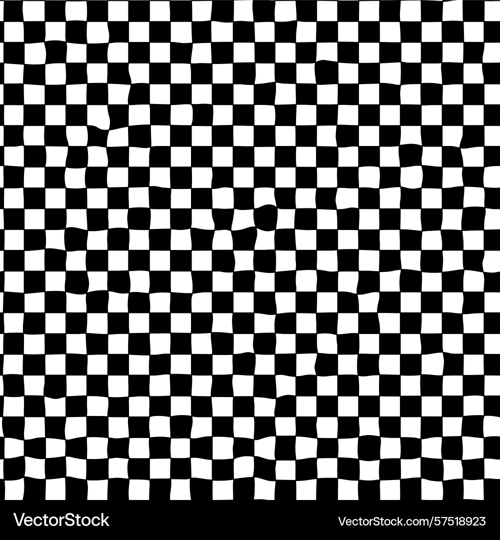 Seamless checkerboard pattern background with hand Seamless checkerboard pattern background with hand vector image