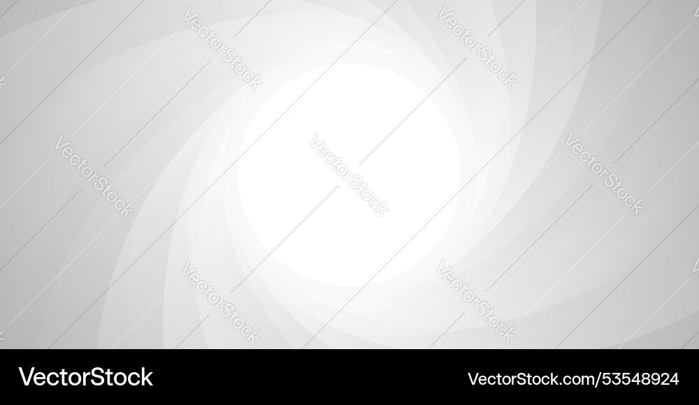 Abstract white background with gray dynamic curve vector image