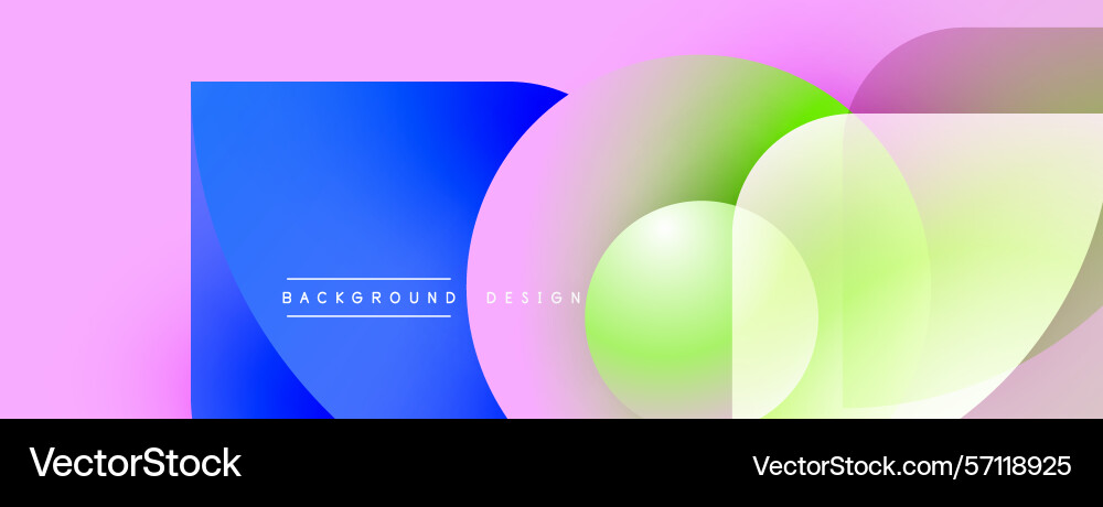 Abstract colorful background overlapping shapes Abstract colorful background overlapping shapes vector image