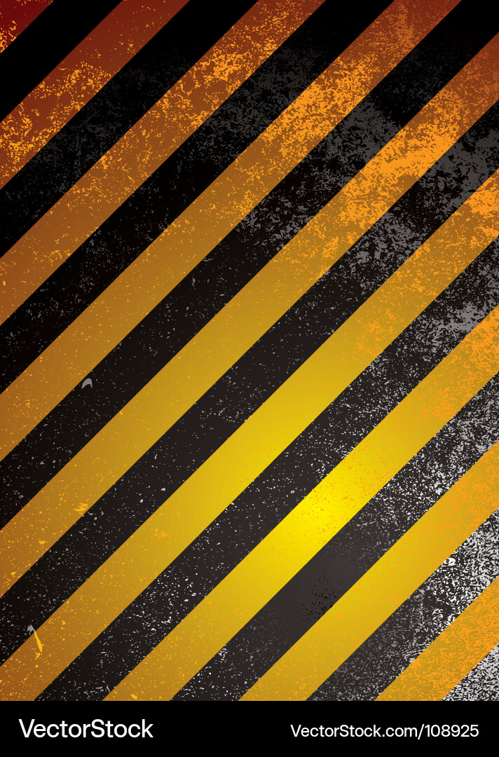 Grunge Warnung Hintergrund Vektorbild