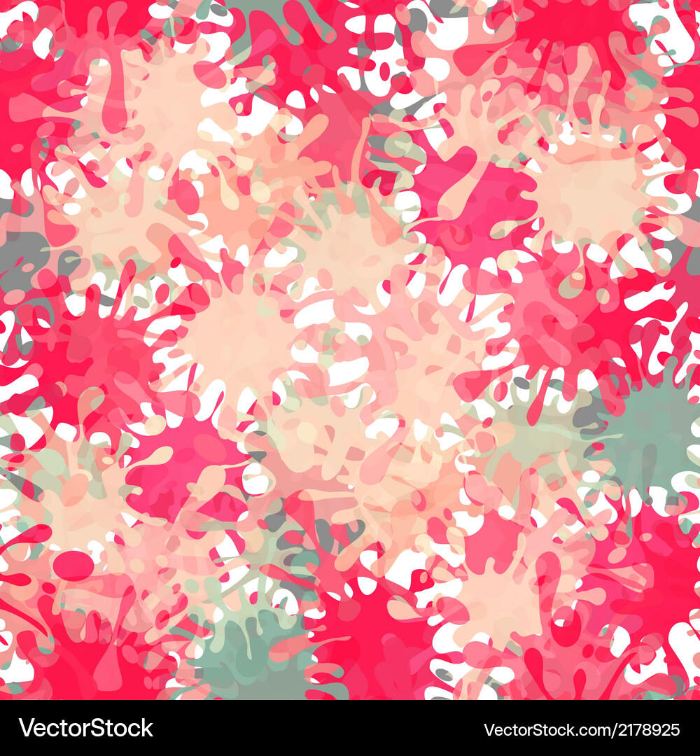 Splash abstract seamless pattern background Vector Image