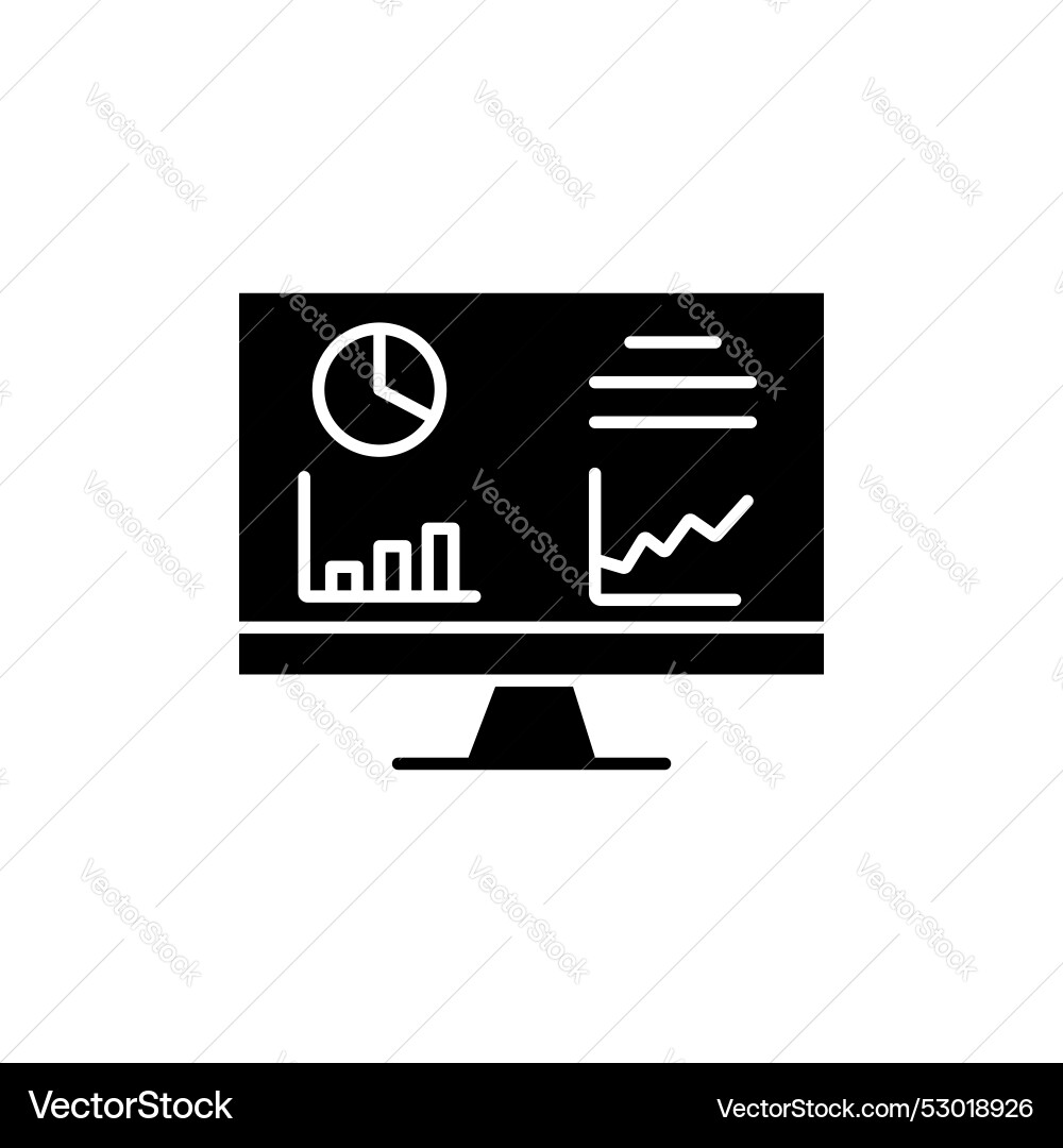 Dashboard icon set real time data monitor symbol Dashboard icon set real time data monitor symbol vector image