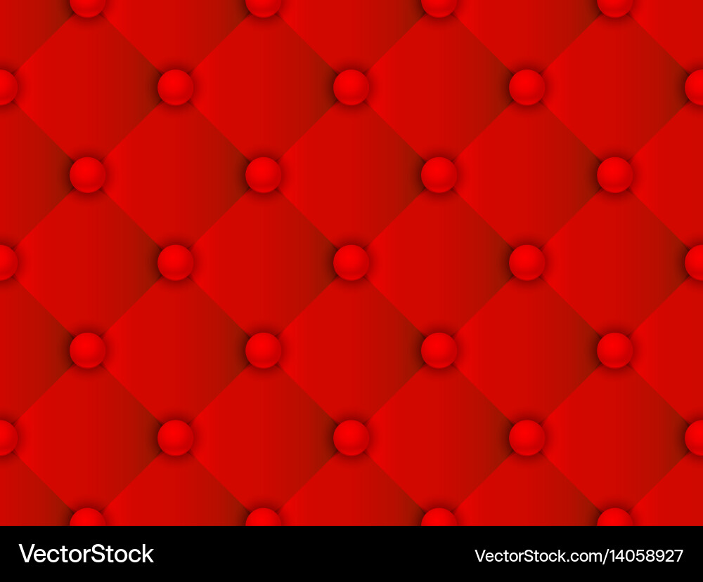 Upholstery red pattern Royalty Free Vector Image