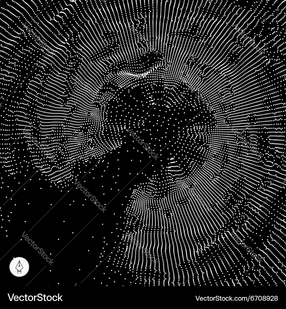 Complex Spiderweb Network Vector Image