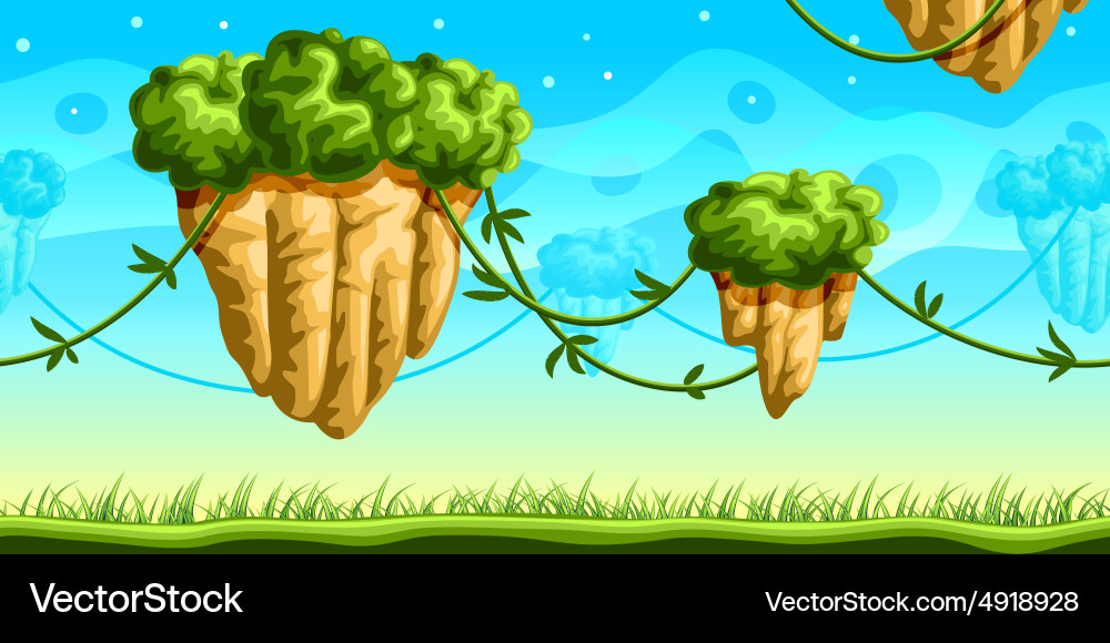 Futuristic game background Royalty Free Vector Image