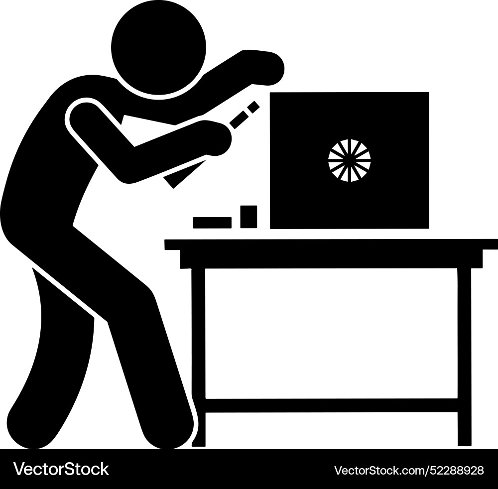 Technology and computer icon symbol image Vector Image