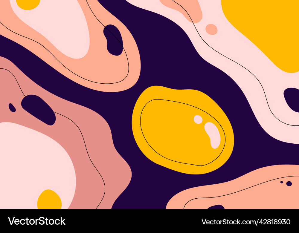 Abstrakte Doodle Vorlage Design dekorative Stil Abstrakte Doodle Vorlage Design dekorative Stil vektorbild