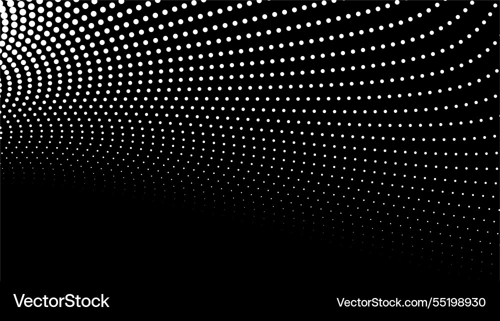 Black halftone pattern abstract background image Black halftone pattern abstract background image Vector Image