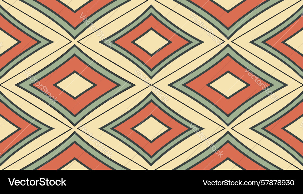 Dynamic diamond grid geometric pattern design vector image