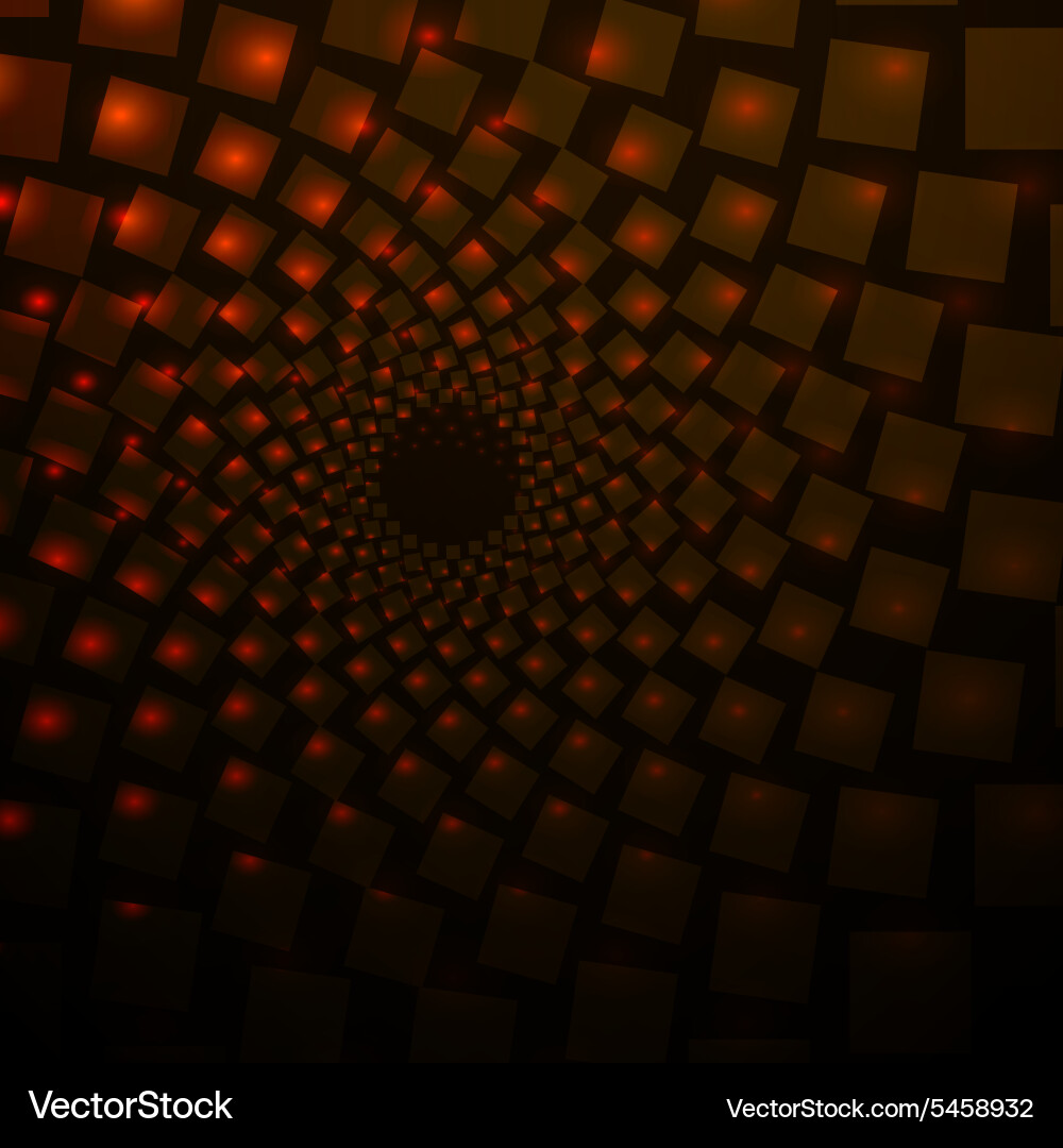 Red Swirl Abstract Background Vector Image