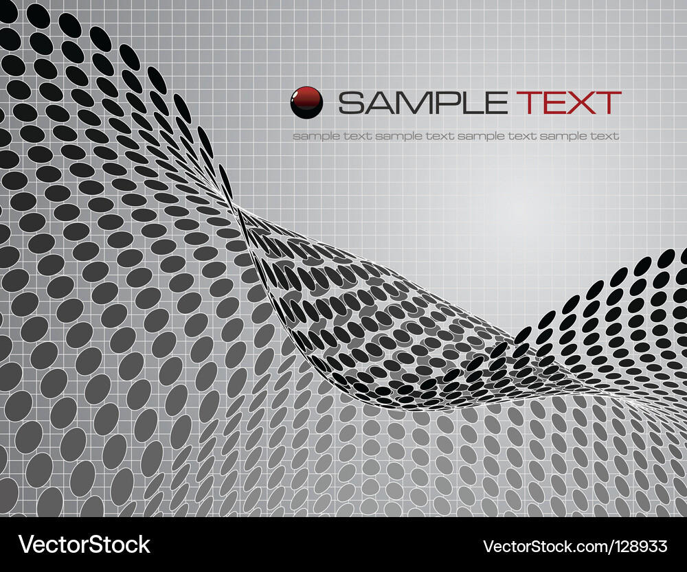 Abstract Gradient Wave Background Vector Image