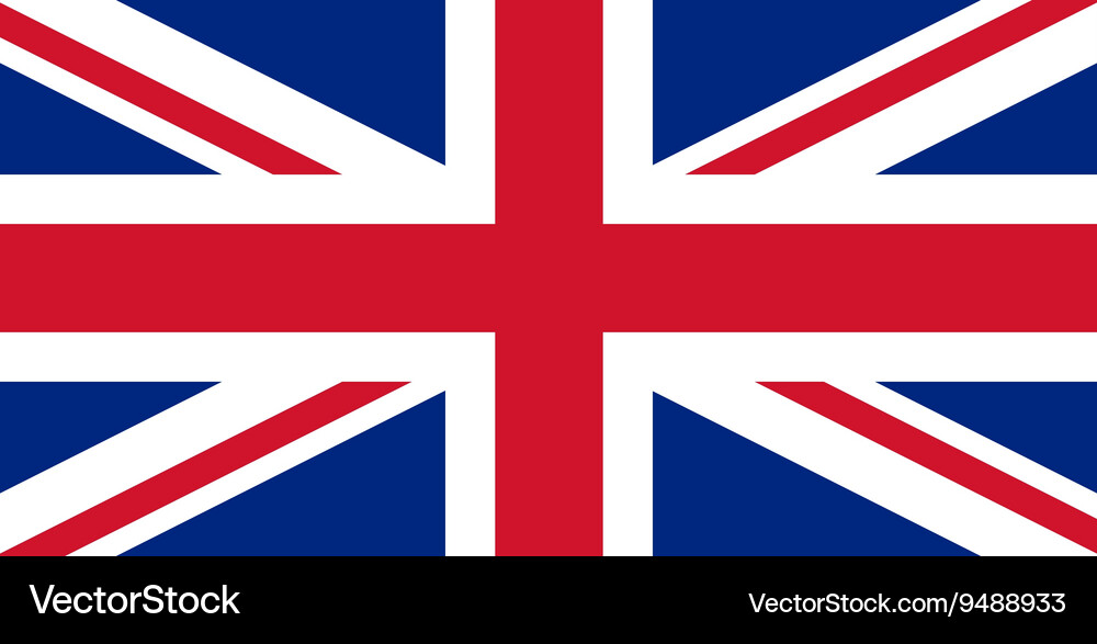 Großes britisches Referendum zur Sezession aus Vektorbild