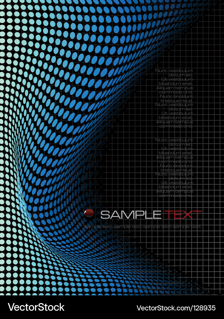 Dynamic Blue Gradient Background Vector Image
