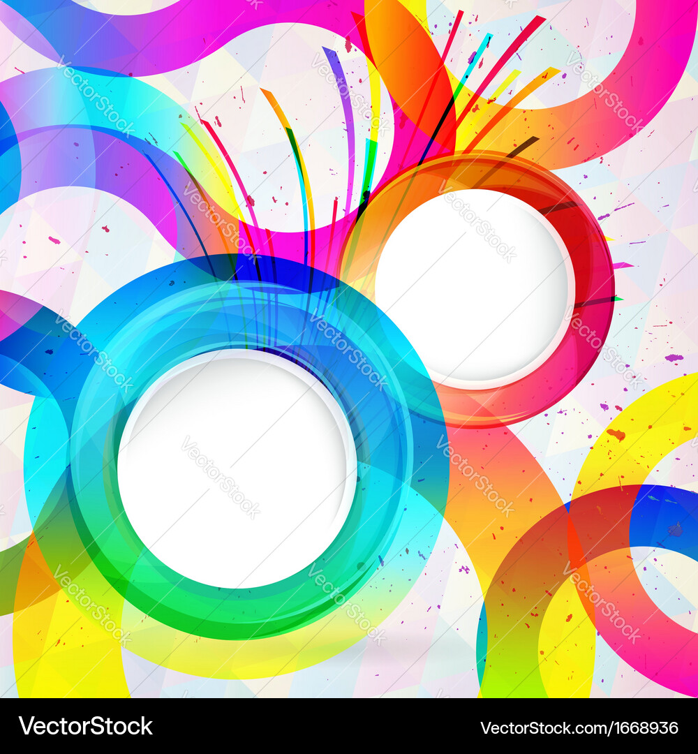 Abstract background with design elements Vector Image