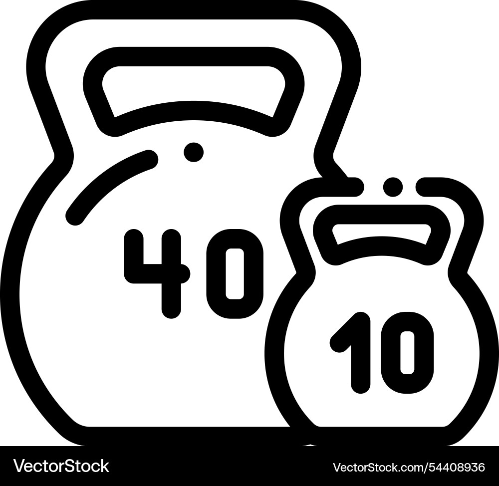 Kettledrum icon thin linear style design isolated Kettledrum icon thin linear style design isolated vector image