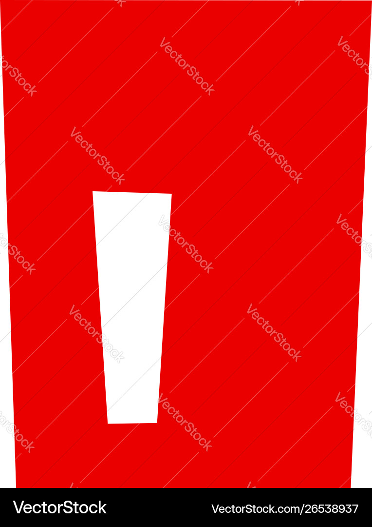 Simple font alphabet cuted from colored paper Vector Image
