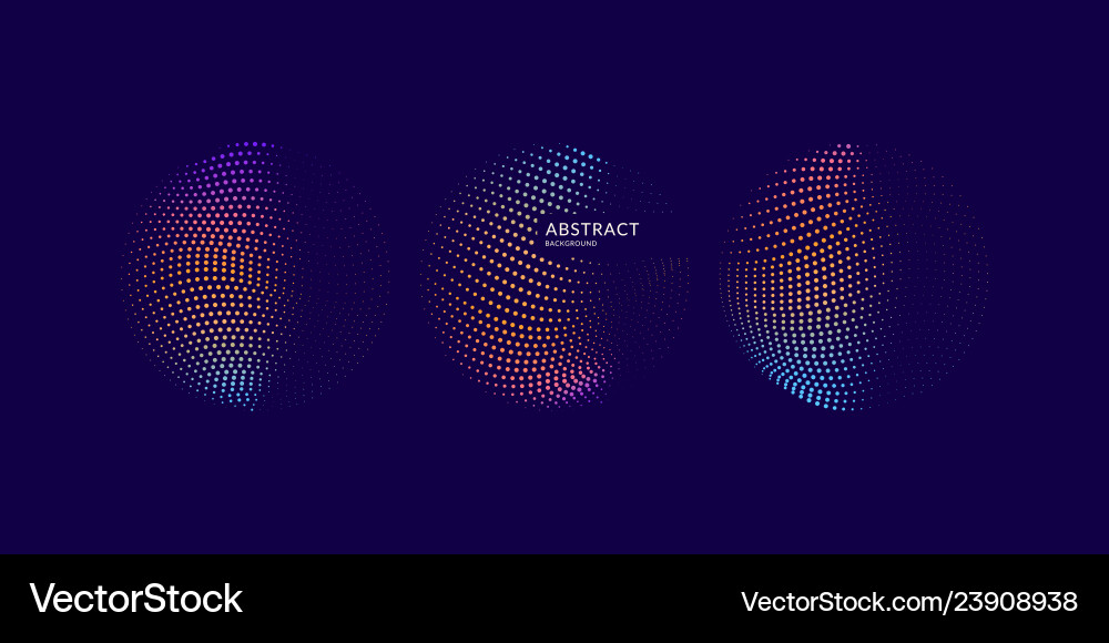 Dynamic Wave Background vector image