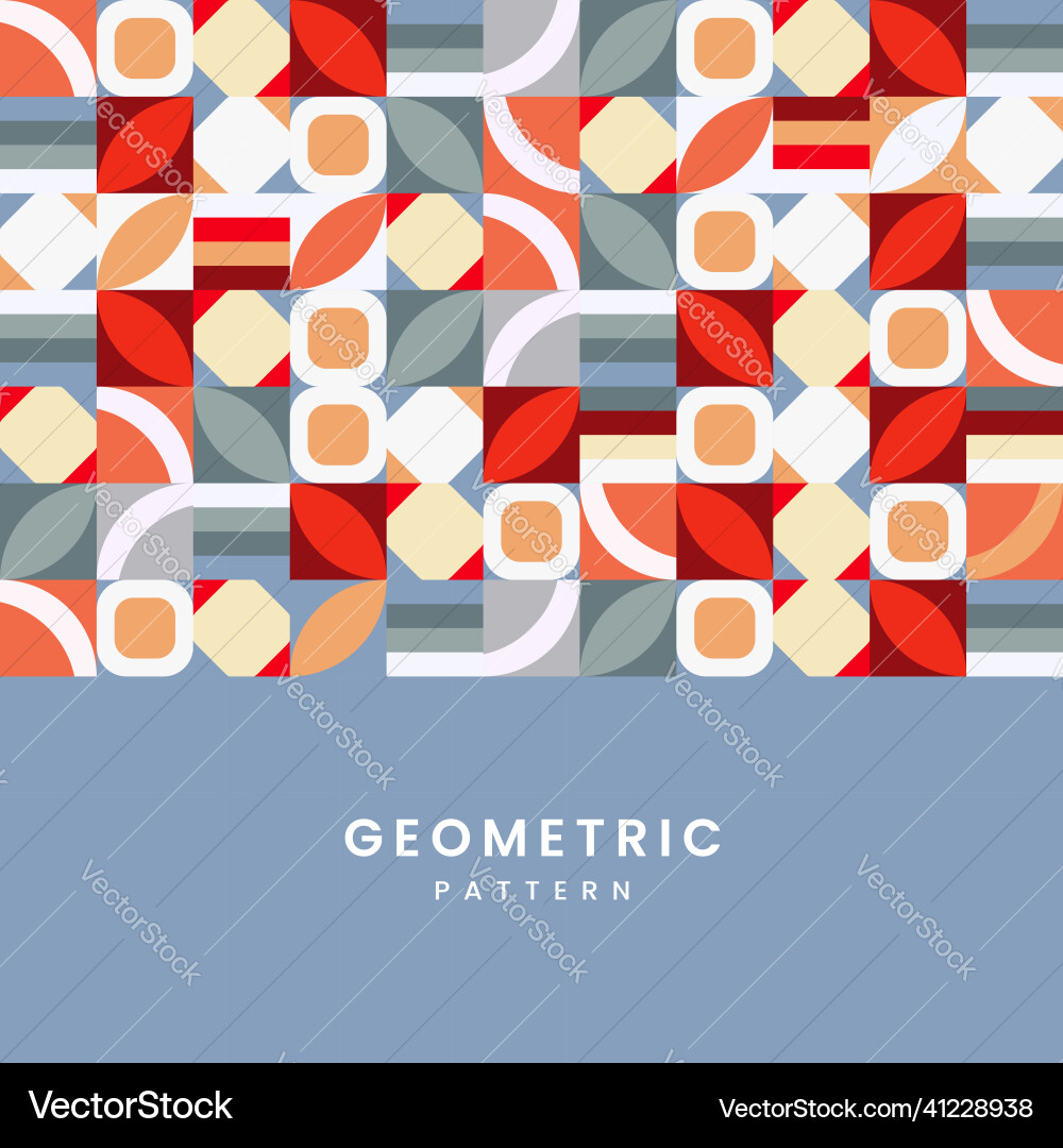 Geometric abstract background style with text Geometric abstract background style with text vector image