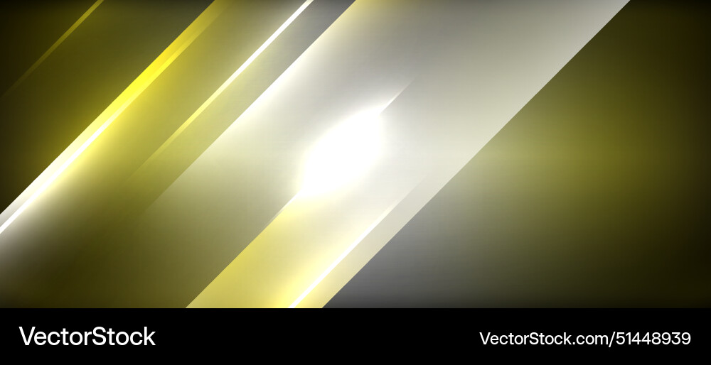 Neon dynamic diagonal light rays background Vector Image