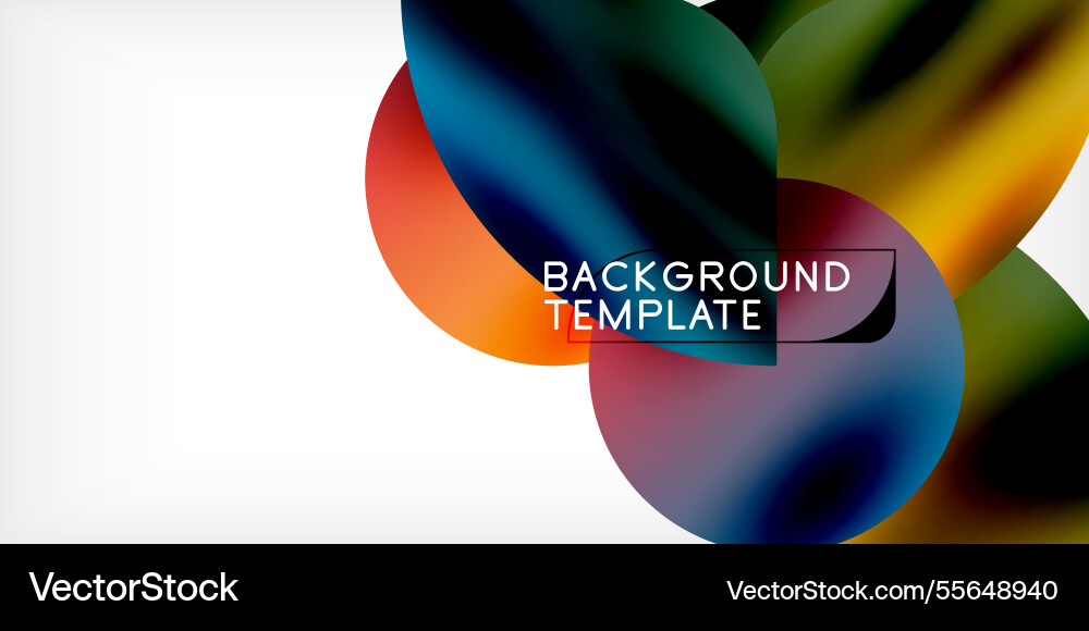 Bright circles with shadows abstract background Bright circles with shadows abstract background Vector Image