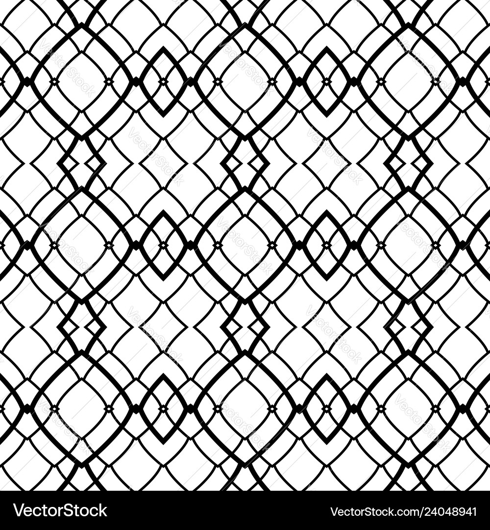 Intricate Diamond Lattice Pattern vector image
