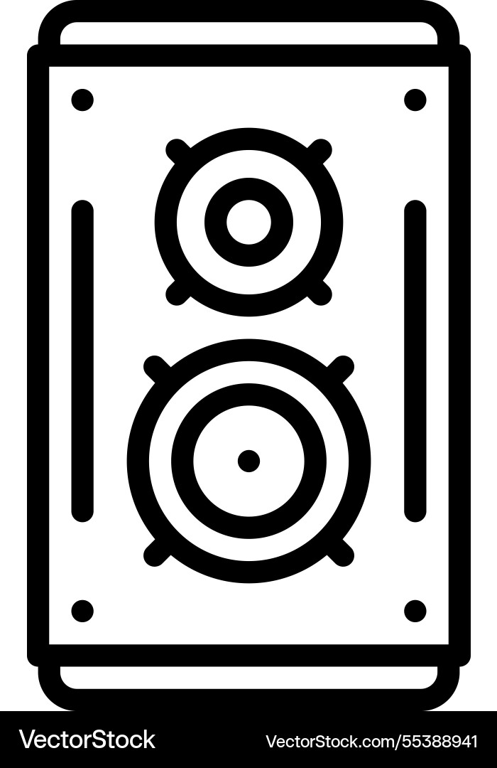 Speaker Royalty Free Vector Image - VectorStock