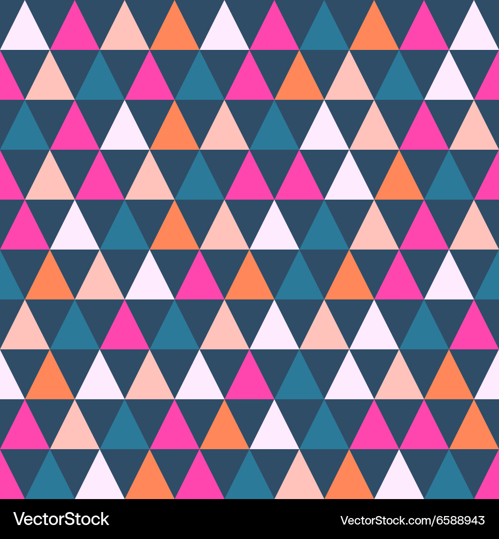 Abstract color pattern of geometric shapes vector image