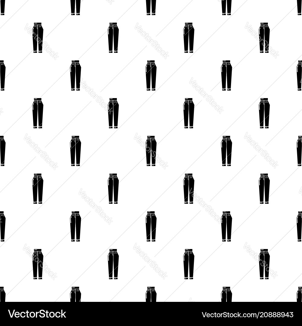 Pant pattern seamless Pant pattern seamless vector image
