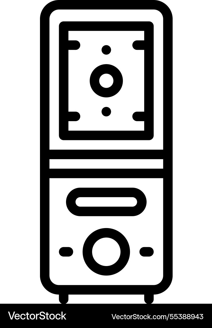 System unit Vector Image