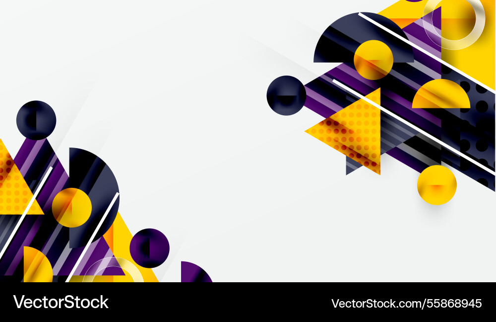 Modern abstract design with overlapping Modern abstract design with overlapping vector image