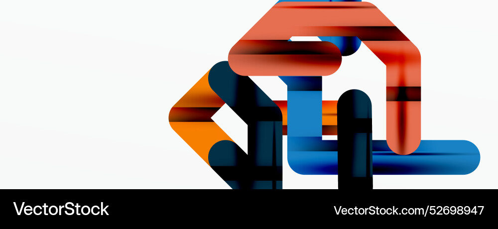 Dynamic colorful lines minimal abstract background Dynamic colorful lines minimal abstract background Vector Image