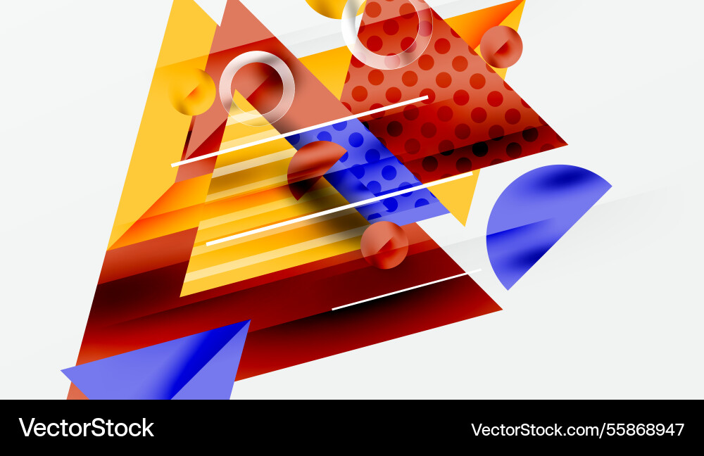 Modern abstract design with overlapping Modern abstract design with overlapping vector image