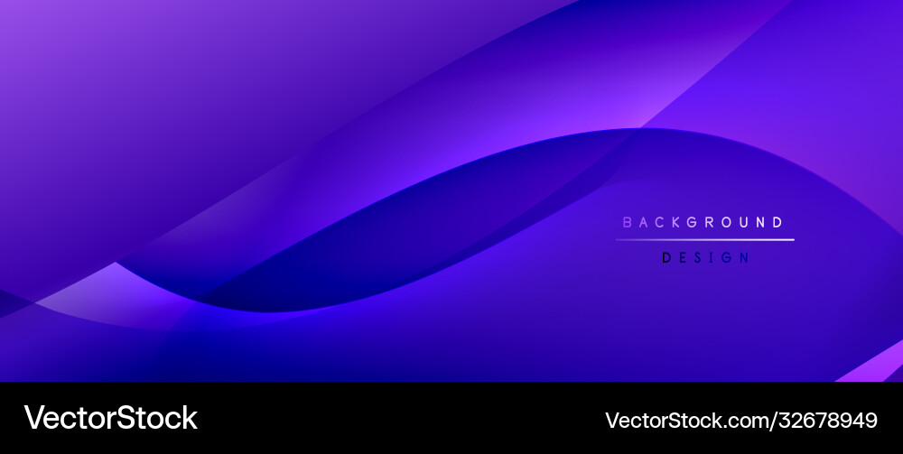 Fluid gradient waves with shadow lines and glowing Fluid gradient waves with shadow lines and glowing vector image