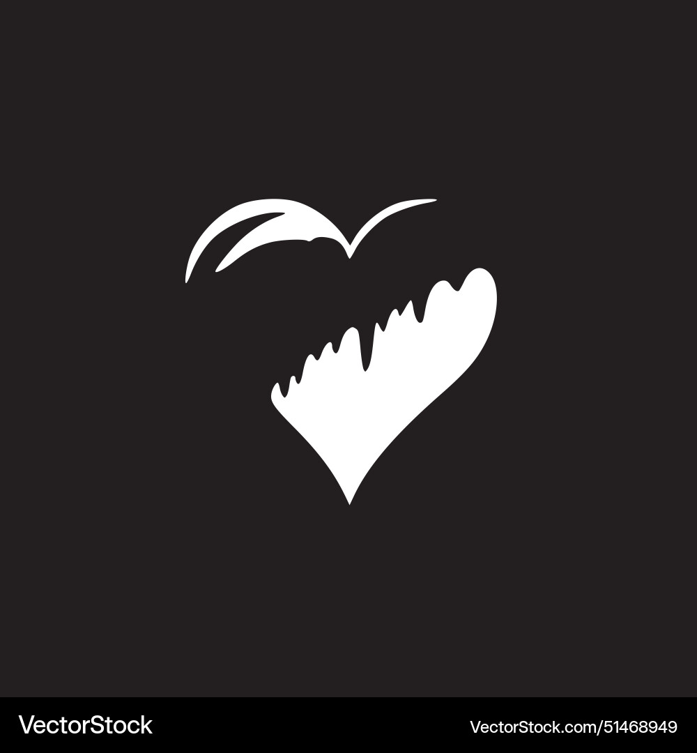 Heart - high quality logo - ideal for t-shirt Vector Image