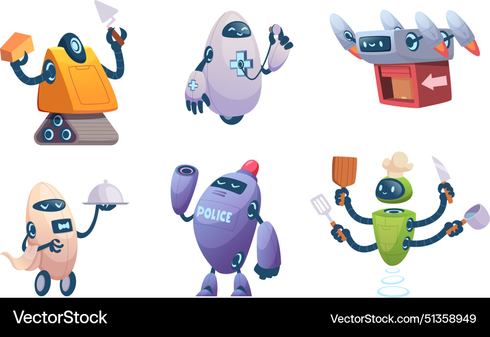 Robotic assistant automatic computer in surgical vector image