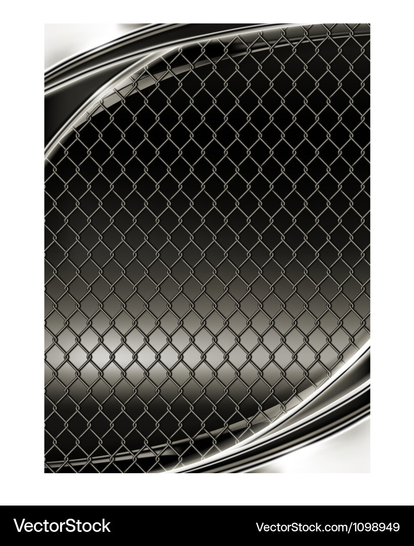 Wire mesh black background Royalty Free Vector Image