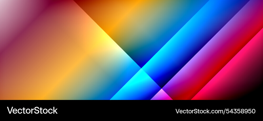 Light shadow lines dynamic gradient background Vector Image