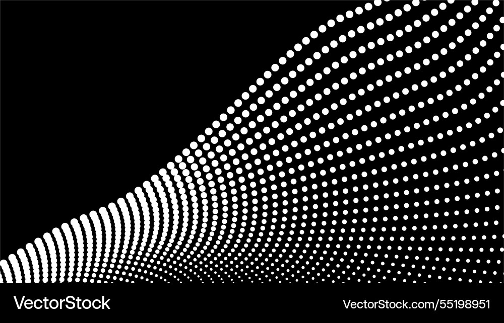 Black halftone pattern abstract background image Black halftone pattern abstract background image Vector Image
