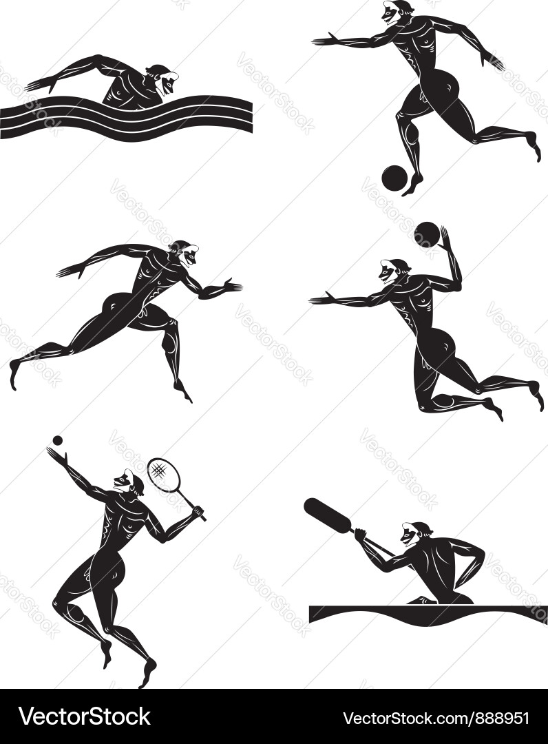Speedy Sprinter Vector Image
