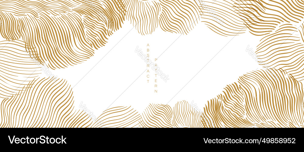 Abstract art template with curve pattern japanese Abstract art template with curve pattern japanese Vector Image