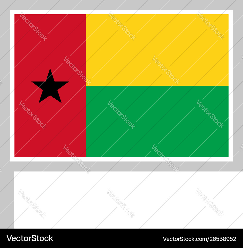 Flag on flagpole rectangular shape icon white Flag on flagpole rectangular shape icon white Vector Image