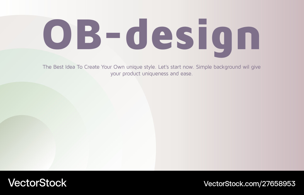 Abstract colorful gradient landing page template Vector Image