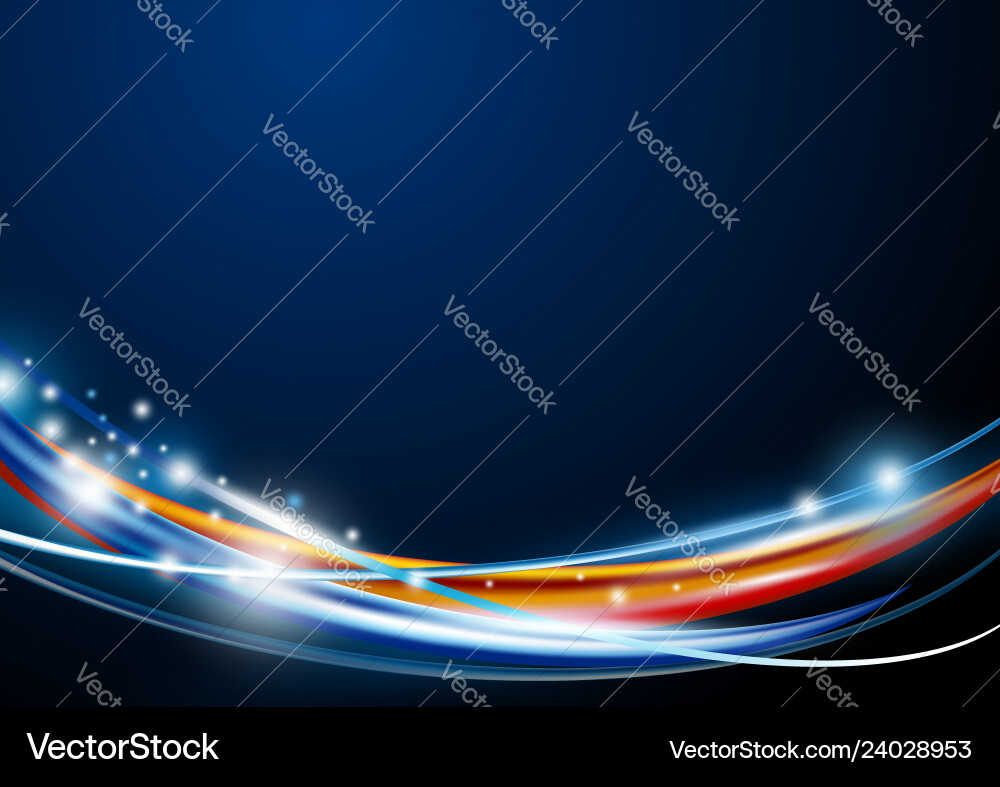 Dynamic Color Splash Background Vector Image