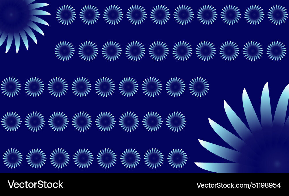Abstrakter Hintergrund mit blauen Blumen Abstrakter Hintergrund mit blauen Blumen vektorbild