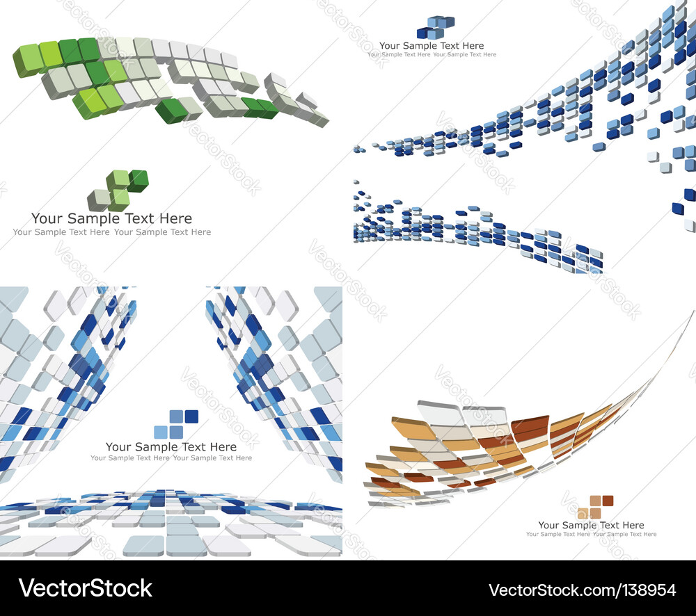 Geometric Checkerboard Background Vector Image