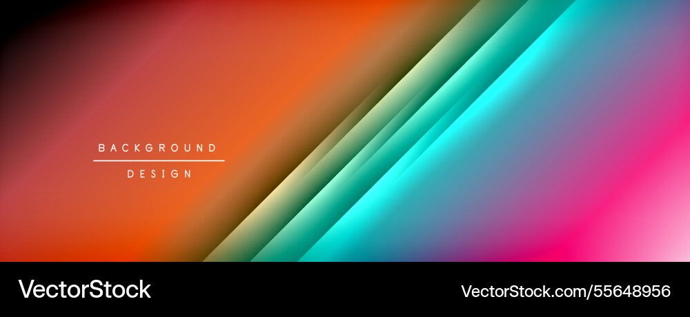 Dynamic shadow lines with gradient colors Dynamic shadow lines with gradient colors vector image