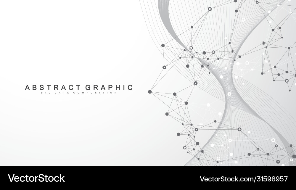 Abstract dynamic motion lines and dots background Abstract dynamic motion lines and dots background vector image