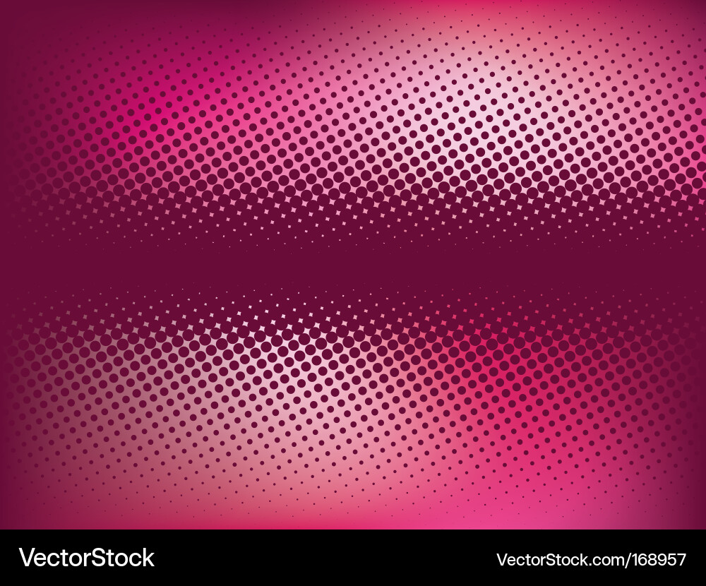 Abstract Pink Dotted Background Vector Image